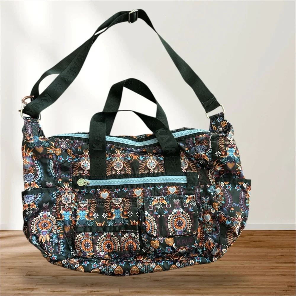 Kaia Multicolor Women's Weekender Travel or Baby Duffel Bag $40 obo